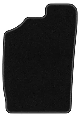 Produktbild von Fahrermatte Nadelfilz für Daihatsu Cuore V 1997-2003 (Schrägheck) – 1-tlg, Schwarz, passgenau – Wielganizator BASIC