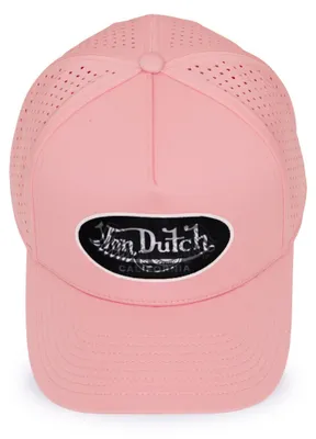 Zdjęcie produktu dla Czapka typu trucker marki Von Dutch, sportowa, w kolorze różowym