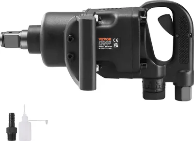 Produktbild von VEVOR Druckluft-Schlagschrauber Max. Lösemoment 3701Nm Vierkant 2,54cm(1") Max. Betriebsdruck 8,3bar Leerlaufdrehzahl 6000U/min Druckluftschrauber Doppelhammer zum Anziehen und Lösen von Schrauben