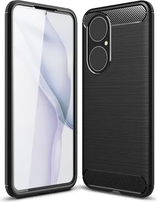 Immagine prodotto di Cover per Huawei P50 custodia del telefono cellulare custodia in silicone copertura del telefono cellulare paraurti colori del carbonio
