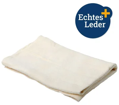 Produktbild von Fensterleder Natur Leder ca.32x50cm Haushalt Autozubehör Reinigung Pflege Filmer 18798