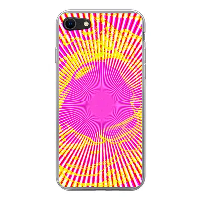 Produktbild von MuchoWow® Handyhülle Schutzhülle Hülle für iPhone SE 2022 Kunst - Jet - Psychedelisch Silikon Softcase Handy Hülle - Schutzhülle