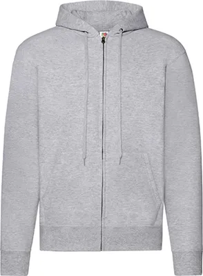 Produktbild von Fruit of the Loom 62-062-0 | Classic Hooded Sweat Jacket - Farbe: Deep Navy - Größe: L