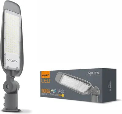 Zdjęcie produktu dla Lampa uliczna LED VIDEX mocna 100W 10000 lm IP65 AC 220-240V