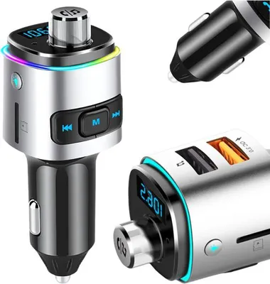 Immagine prodotto di Verk 10140 Trasmettitore FM, Bluetooth BC42, 5.0, QC3.0