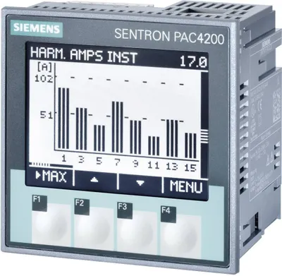 Image de Siemens 7Km4212-0Ba00-3Aa0 7Km42120Ba003Aa0 Sentron Pac4200 Lcd