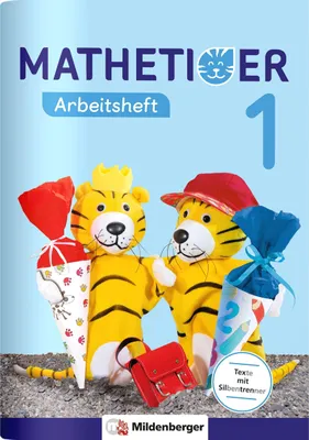 Produktbild von Mathetiger 1 - Arbeitsheft