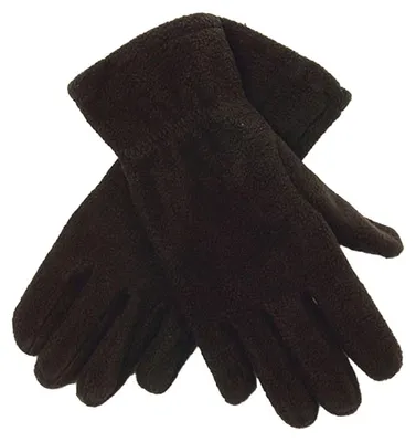 Produktbild von L-Merch - Herren/Damen Uni Handschuhe "Promo", Fleece LT1197 (M-L) (Schwarz)