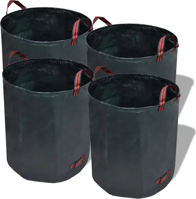 Image de Sac poubelle vert 45 x 76 cm polypropylène