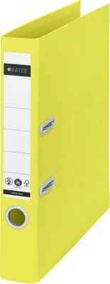 Immagine prodotto di 10x LEITZ 10190015 Ordner gelb Karton 5,0 cm DIN A4