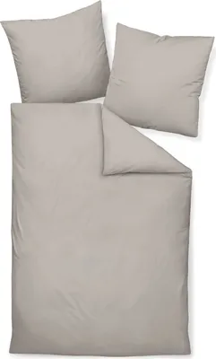 Produktbild von Janine  Mako-Satin Bettwäsche-Garnitur Design 31001 Farbe vulkan-77 Größe 200x220 + 2x 80x80 cm
