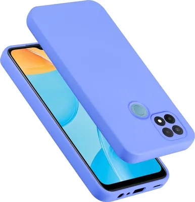 Image de Cadorabo Housse pour OPPO A15 / A15s Housse en silicone Housse pour téléphone portable en silicone liquide, Housse de protection résistante aux rayures et aux chocs pour OPPO A15 / A15s