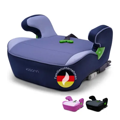 Produktbild von Osann Junior Isofix Gurtfix –Sicher & bequem wie nie: Sitzerhöhung Auto Kinder (126-150 cm) mit innovativer Gurtfix-Technologie - Pixel Navy
