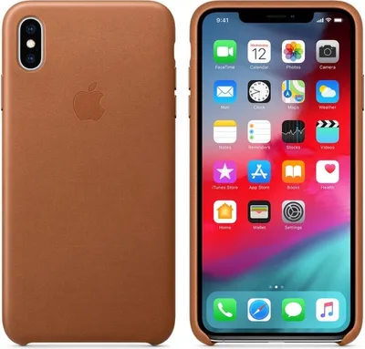 Image de Apple iPhone Xs Max Leder Case Brown Neu