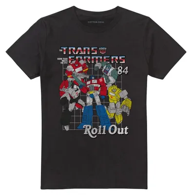Obrázek produktu pro Tričko Transformers Generations – uni, pro muže/ženy, model TV37427 (velikost XL), barva černá