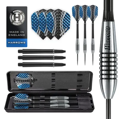 Produktbild von Bomber 85% Wolfram Dartset mit Tragetasche