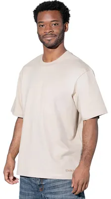 Produktbild von STARK SOUL® Herren Oversize T-Shirt Heavy Weight, Baumwolle, Beige, Gr.: L