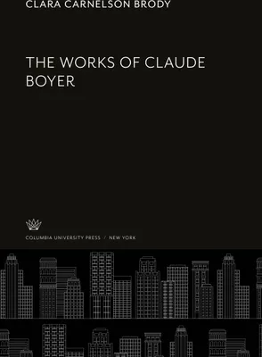 Produktbild von The Works of Claude Boyer