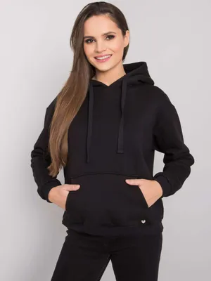 Produktbild von Basic Feel Good Wohlfühlen Damen-Sweatshirt Paihia schwarz S/M
