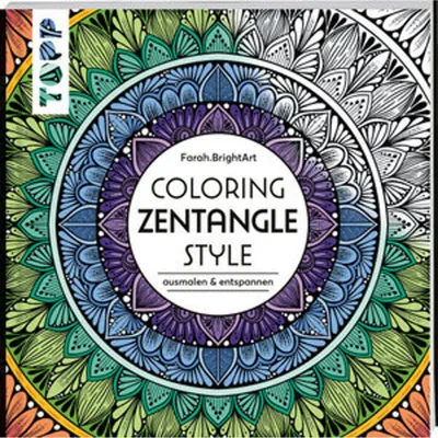 Immagine prodotto di Colorare in stile Zentangle: colorare e rilassarsi