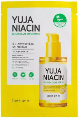 Produktbild von SOME BY MI - Yuja Niacin Blemish Care Serum Mask