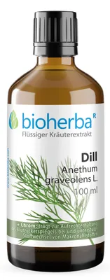 Produktbild von Bioherba Dill Anethum graveolens L. Tropfen Tinktur 100 ml