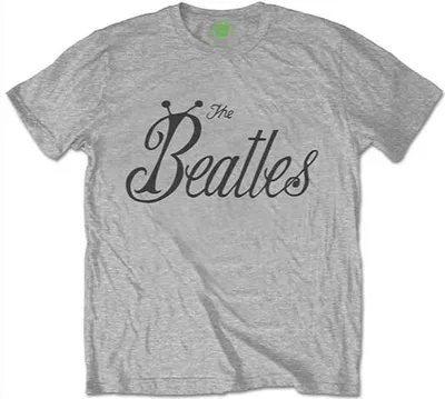 Produktbild von The Beatles Bug Logo Grey M T-Shirt