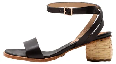 Image de Neosens Sandales à talons pour Femme S3300 RESTORED SKIN EBONY /MALVASIA Couleur Noir