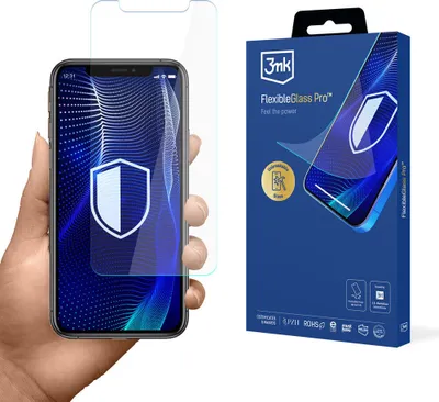 Produktbild von 3mk Display Hybridglas FlexibleGlass Pro für Apple iPhone 11 Pro 0,3mm