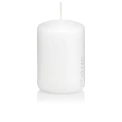 Produktbild von Kerzen Stumpemkerze Kleintray Kerzen Weiss 100X60mm 16 Stück