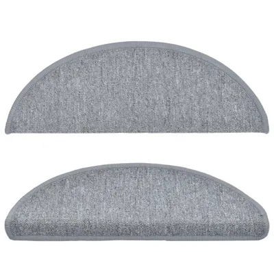 Produktbild von Cloris DesignMöbel Stufenmatten - Grau 15er-set Treppenmatten Hellgrau 65x24x4cm Schlichtes2535501