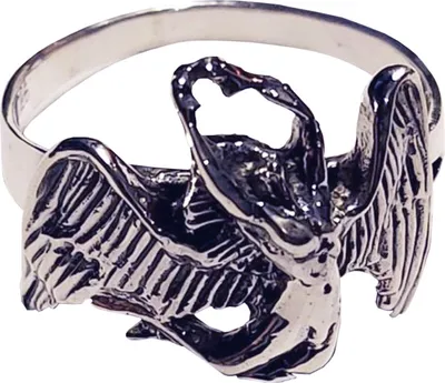 Produktbild von Silberring Engel aus 925 er Sterling Silber, Gr. 19(60)