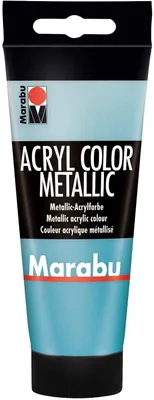Produktbild von Marabu Acrylfarbe Acryl Color 100 ml metallic-petrol 792