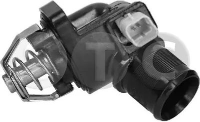 Produktbild von STC Thermostatgehäuse Kühlmittelreglergehäuse T403933 passend für PEUGEOT 207 (WA, WC) 0,16kg