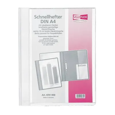 Produktbild von Veloflex VELOFORM, Transparent, Weiß, PVC, A4, 1 Stück(e)