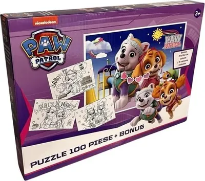 Image de Puzzle Pat' Patrouille de 100 pièces