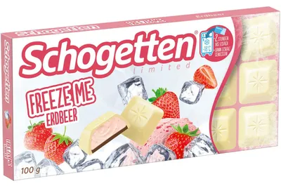 Produktbild von Schogetten Freeze Me Erdbeer 100g