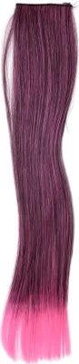 Produktbild von WIG ME UP 2 Clips Strähne glatt Pink-Schwarz-Mix Schwarzpink YZF-P2S18-1BTT2124