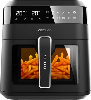 Obrázok produktu pre Cecotec 04340, Teplovzdušná fritéza, 6 L, 0,6 kg, 80 °C, 200 °C, Samostarný