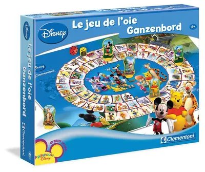 Produktbild von Clementoni Ganzenbord, Brettspiel, Reisen/Abenteuer, 6 Jahr(e), Familienspiel