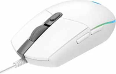 Produktbild von Logitech G 910-005797, rechts, USB Typ-A, 8000 DPI, 1 ms, Weiß