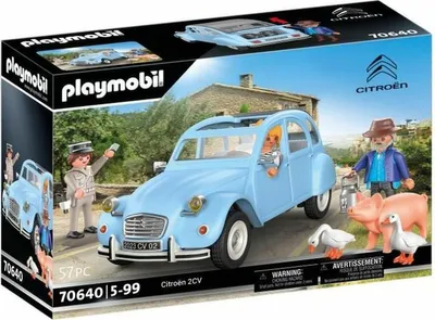 Immagine prodotto di PLAYMOBIL Citroen 2CV Set veicoli 70646 Auto blu 57 pezzi
