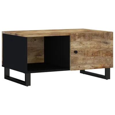Produktbild von vidaXL Couchtisch 80x50x40 cm Massivholz Mango & Holzwerkstoff