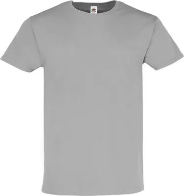 Produktbild von Fruit of the Loom ICONIC 195 RINGSPUN PREMIUM T Farbe: zink Größe: 3XL