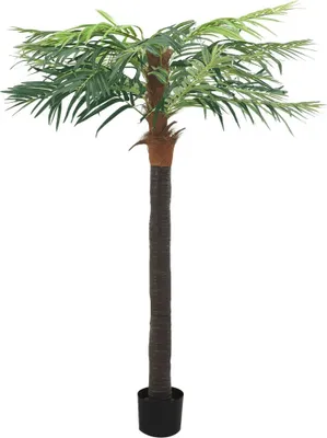 Obrázek produktu pro vidaXL Umělá palma Phoenix s květináčem 215 cm zelená