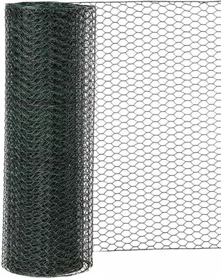 Produktbild von SIENA GARDEN 6eck-Gefl.PVC 13/ 500  5m grün ummantelt