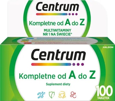 Produktbild von Centrum Complete Vitamine von A bis Z, 100 Tabletten