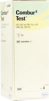 Produktbild von Combur 9 Test Teststreifen 1 P
