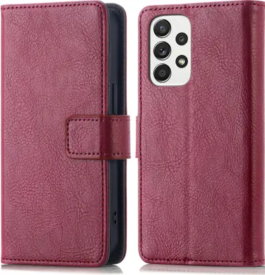 Productafbeelding van imoshion Luxe Bookcase voor de Samsung Galaxy A33 - Bordeaux