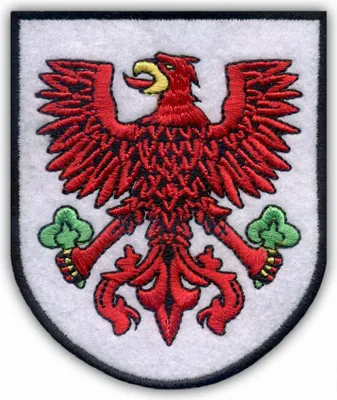 Immagine prodotto di Stemma di Gorzow Wielkopolski - Da cucire - Toppa/Distintivo/Emblema ricamato